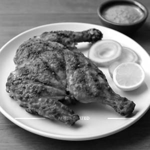 Chicken Al-faham (half)