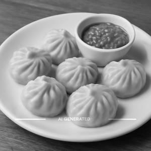 Veg steamed momo