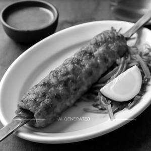 Chicken peri peri kebab