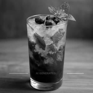 Blue Berry Mojito