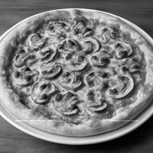 Mushroom Pizza 