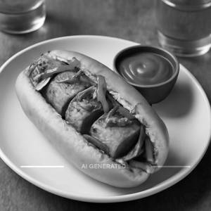 Paneer Hot Dog