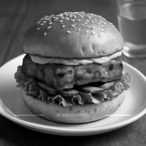 Paneer Tikka Burger