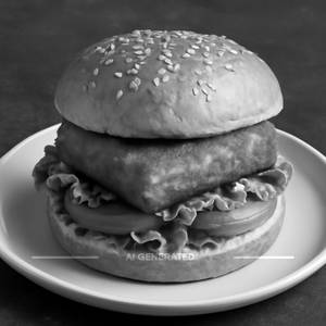 Fried Paneer Burger