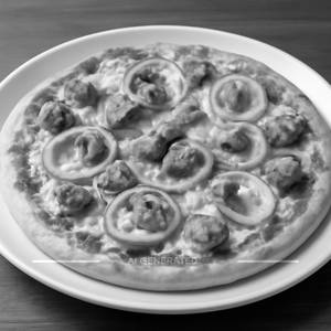Chicken Onion Pizza
