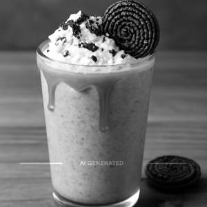 Thick oreo shake