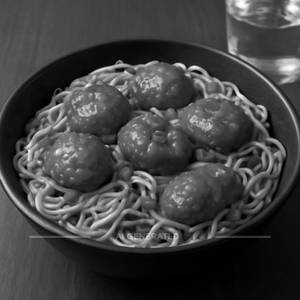 Chicken manchurian noodles