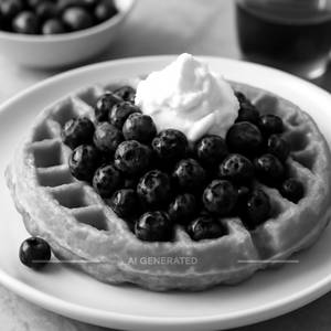 Blueberry Waffle