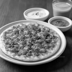 Tomato Onion Uttapam