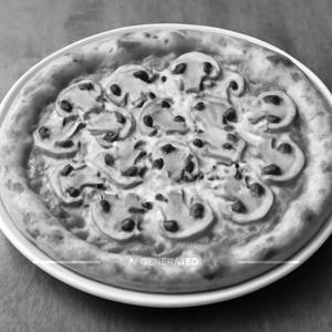 Mushroom Pizza