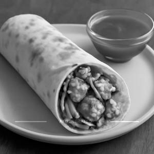 Paneer Shawarma Roll