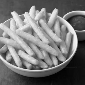 Classic salted fries