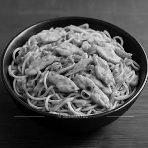 Chicken hakka noodles                                                            
