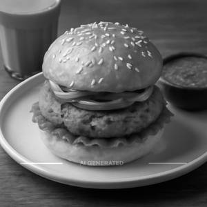 Veg Indian Traditional Burger