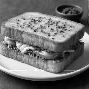 Garlic Bread Sandwich