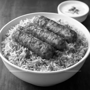 Chicken Seekh Kebab Biryani
