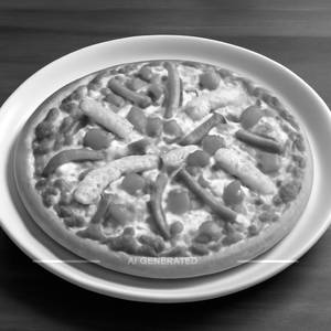 7" Baby Corn Pizza