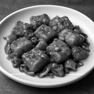 Chilli Paneer Dry(8 Pcs)