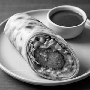 Aloo Tikki Wrap
