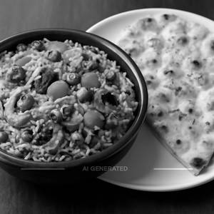 Veg Biryani + Butter Naan (1Pc)                                     