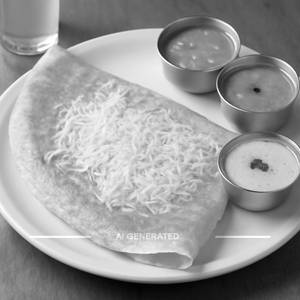 Plain Cheese Dosa