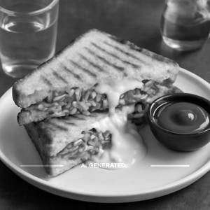 Cheese Maggi Sandwich
