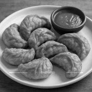 Veg Fried Momos (8Pcs)