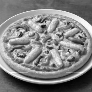 8" Baby Corn Pizza