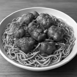 Chicken Manchurian Noodles