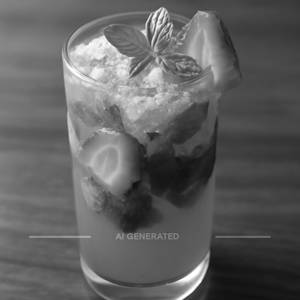 Strawberry mojito