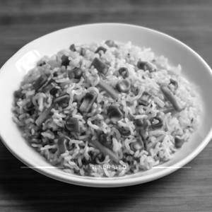 Vegetables Fried Rice   Half Plate