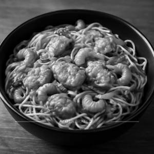 Kaju chicken noodles
