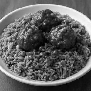 Veg Manchurian Fried Rice
