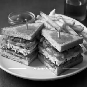Non-veg Club Sandwich