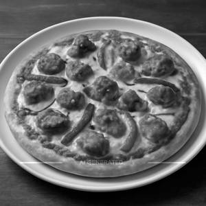 Chicken Tandoori Pizza [8 Inch]