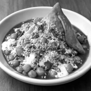 Special amul samosa chaat