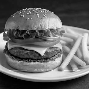 Veg Cheese Burger