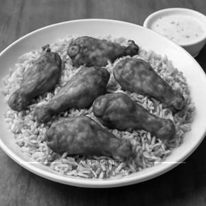 Chicken Wings Biryani (6 Pcs)