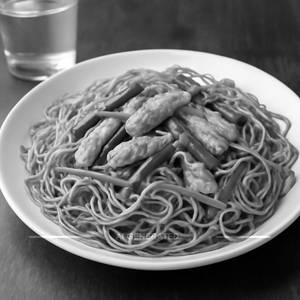 Chicken hong kong noodles