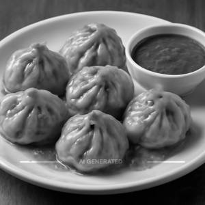 Veg Steam Momos (6 Pcs)