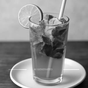 Blue Curacao Mojito