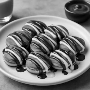 Dark and white [pancakes]