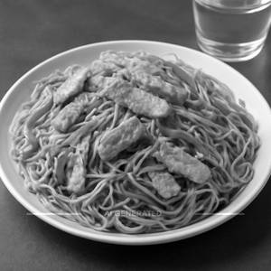 Egg noodles  street style