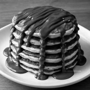 Naked Nutella Pancakes (8 Pcs)