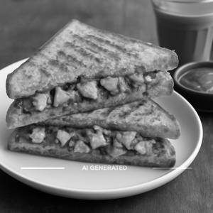 Paneer masala sandwich