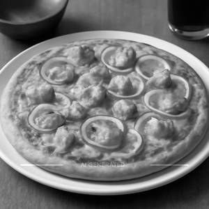 Paneer Onion Pizza