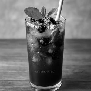 Blue Berry Mojito