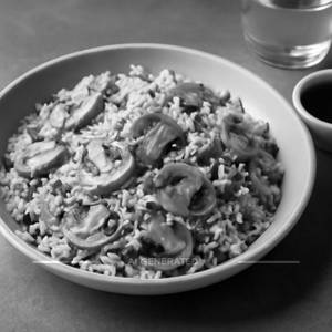 Mushroom Fried Rice