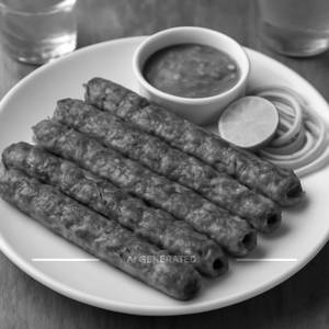 Chicken Seekh Kebab (8 Pcs)
