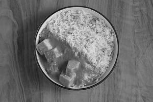 Ghee Rice With Paneer Butter Masala